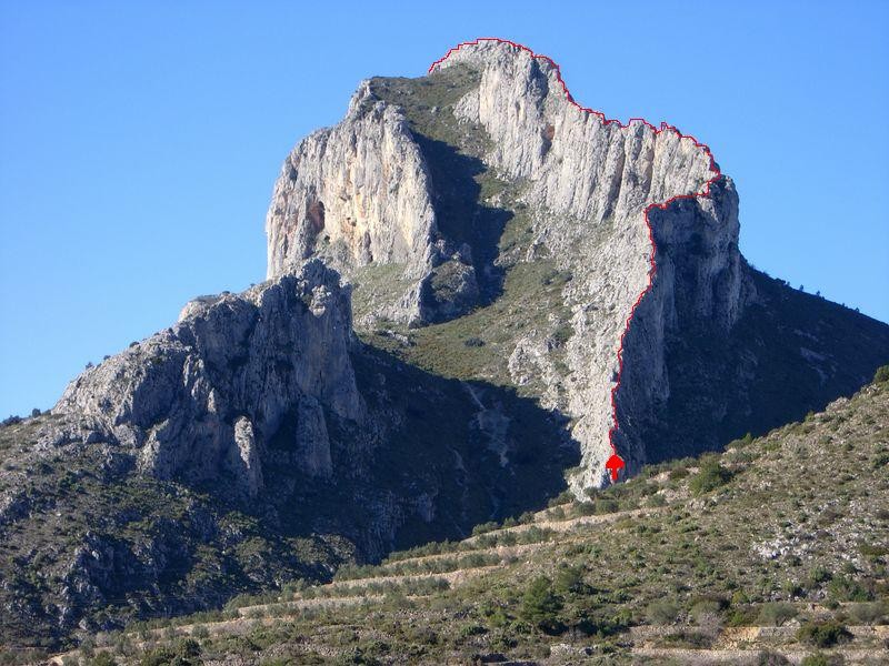 Cresta del Benicadell 