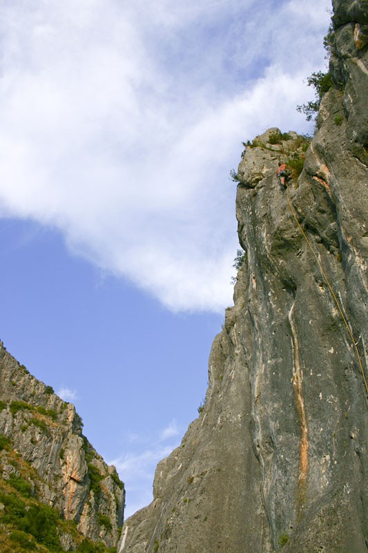 Afeitando la parrusa  - Pau llegando al top de la parrusa 