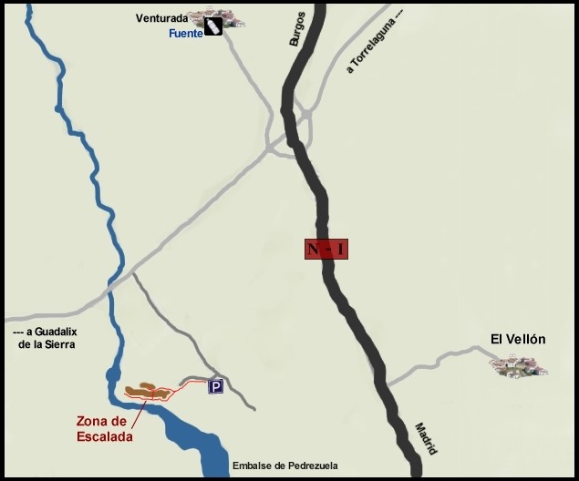 Accesos al Vellon 
