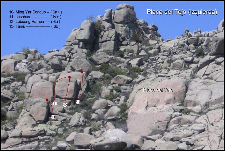 Placa del Tejo (izquierda) 