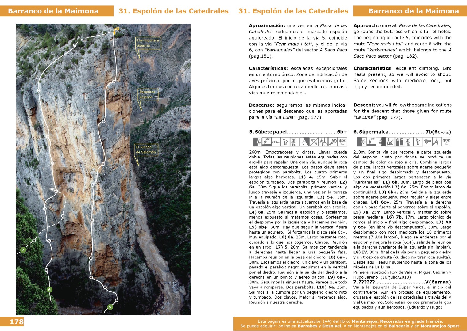 Súpermaica  - Nueva vía en las catedrales 