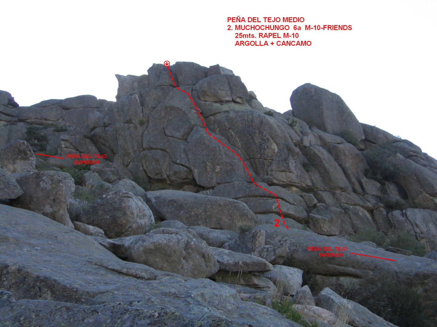 Peña de Tejo Medio Muchochungo 