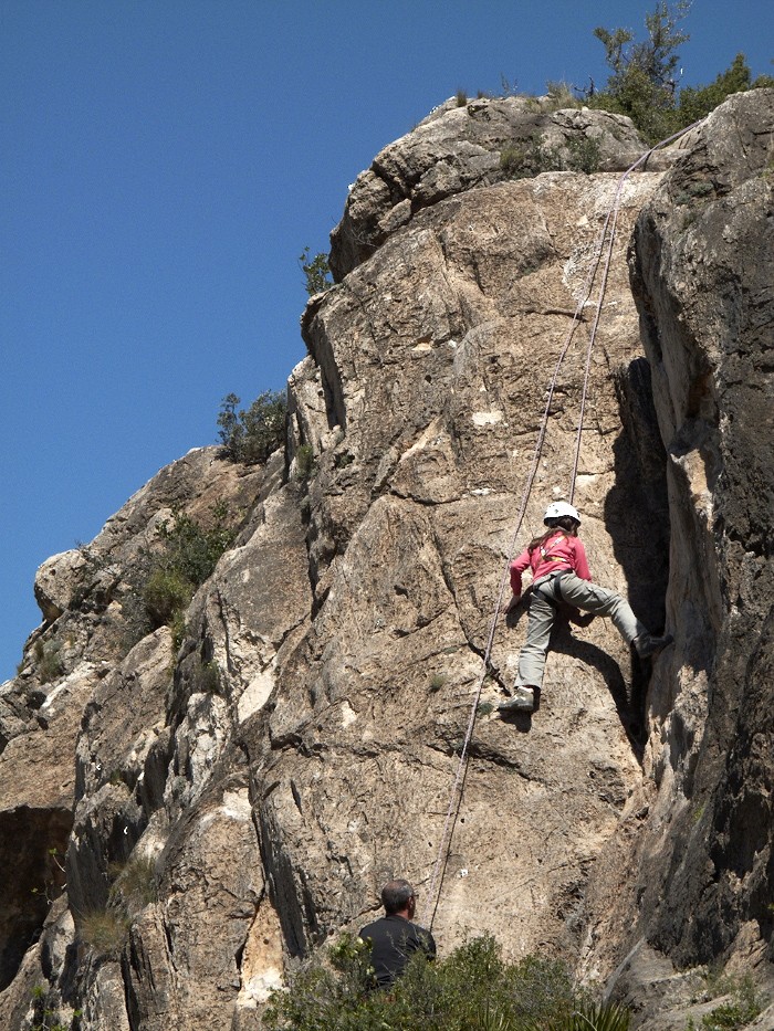 La rampa V  - Escalada en Cuhillo... para todos los públicos 