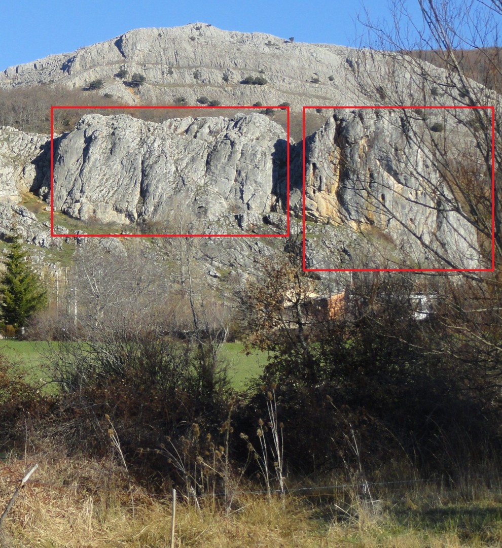 Sector Aviados desde las afueras del pueblo. 
