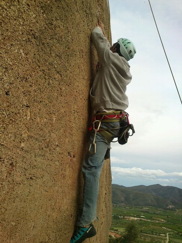 Motivado para meterle caña al 6b 