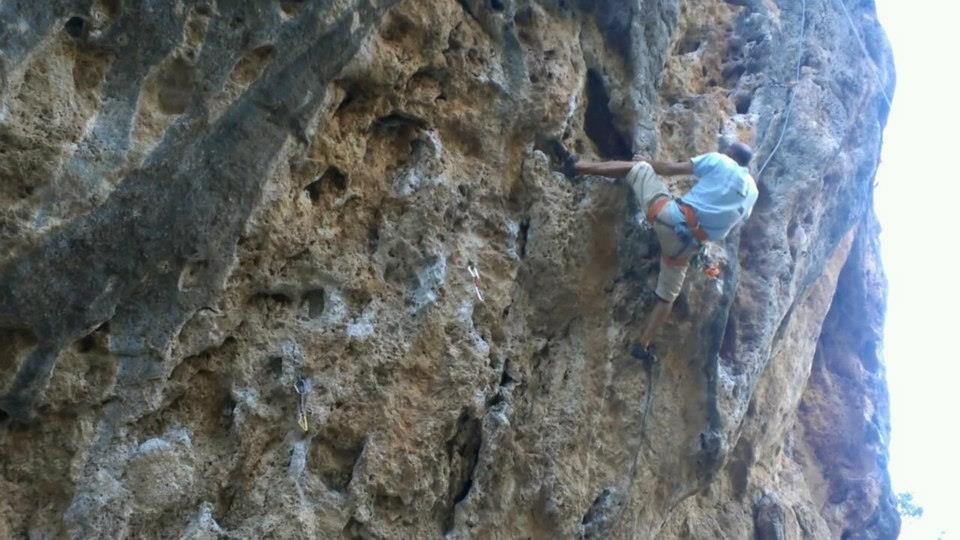 Talonando para reposar un poquito 