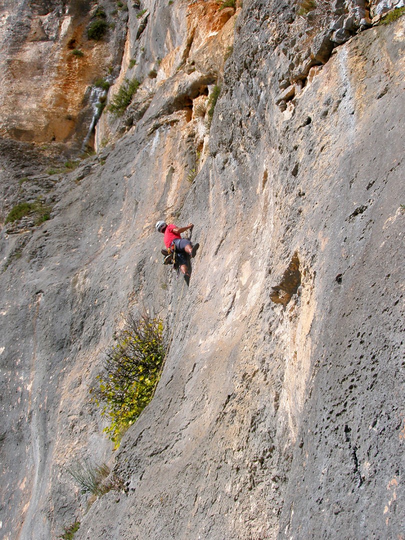 Ramón Cadalàs en el primer largo 