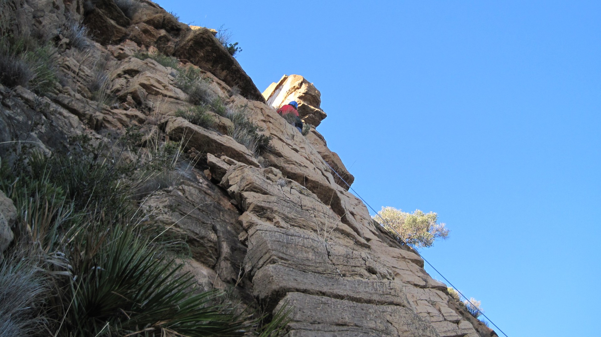 Peñas de Guaita (Zona 2)  - Vía en Zona 2 