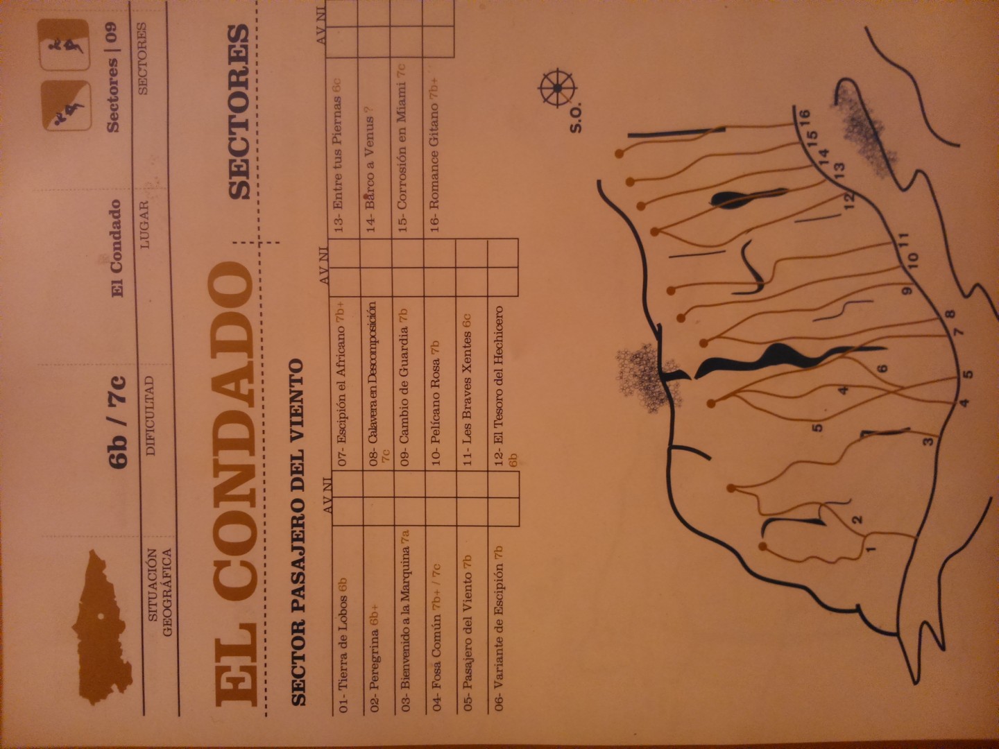 Sector "Pasajero del viento" 