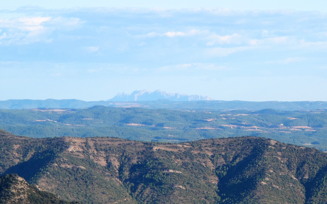 Montserrat desde la cima 
