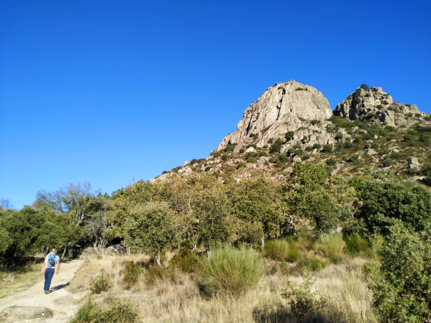 Pico de la Miel  - Pico de la Miel desde el sendero de aproximación 