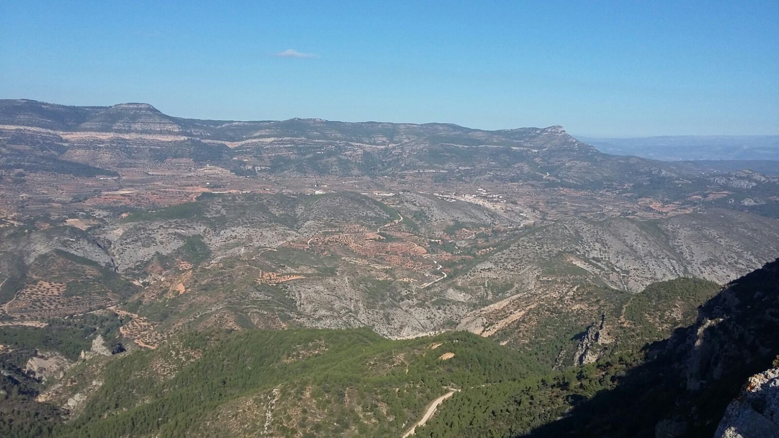 Vistas desde el sector 