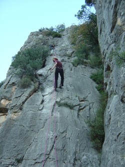 Learning to abseil