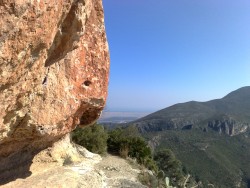 vistes a la mar des del s.Platjeta