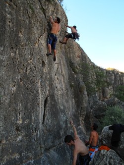 Calentando quintos II