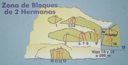 Zona de Bloques de 2 Hermanas 