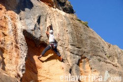 Escalando en Montesa