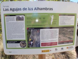 Cartel a pie de carretera