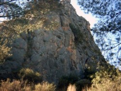 Pared de la balsa