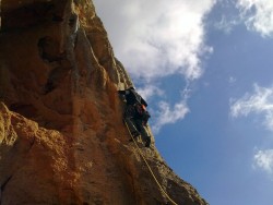 Saliendo de la cueva
