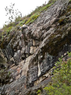 Escalando en Ecuador