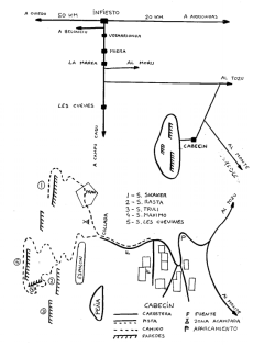 Croquis Escuela La Marea  - Croquís de la Escuela de Cabecín "La Marea"
por Jorge Morán (1994) 