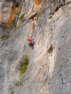 Ramón Cadalàs en el primer largo