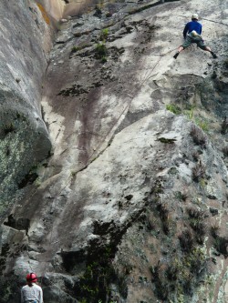 Paso clave del largo.