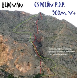 Espolón PDP 500 m.V+ 