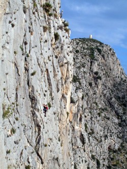 Escalando la Llobet